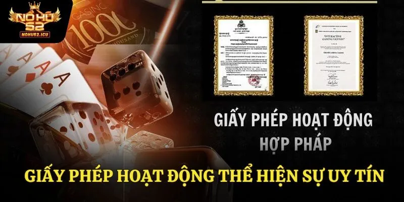 Trang chủ 49 Giấy phép hoạt động đầy đủ