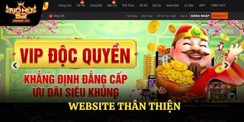 Trang chủ 51 Website thân thiện đẹp mắt